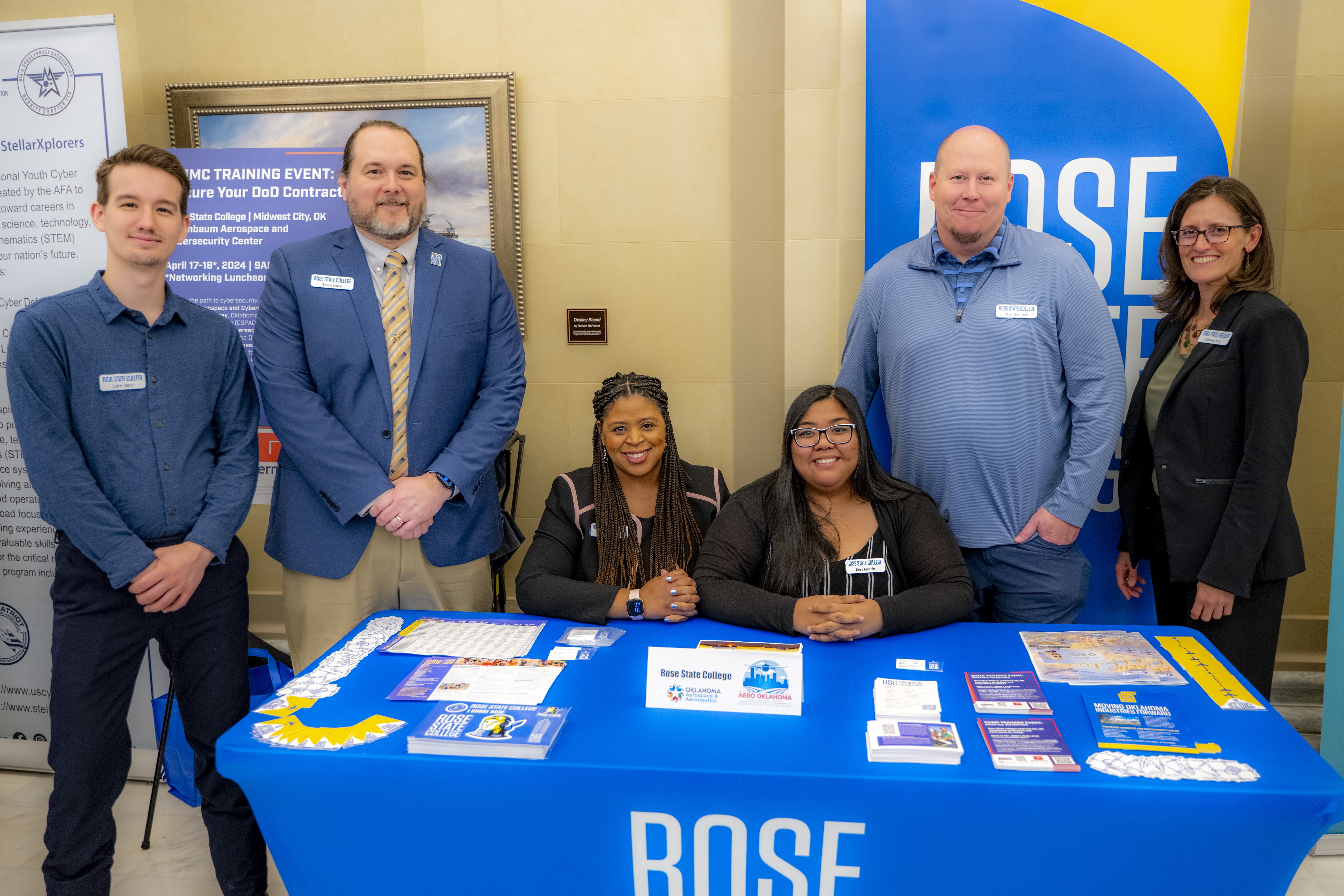 Rose State College Attends Aerospace Advocacy Day at State Capitol