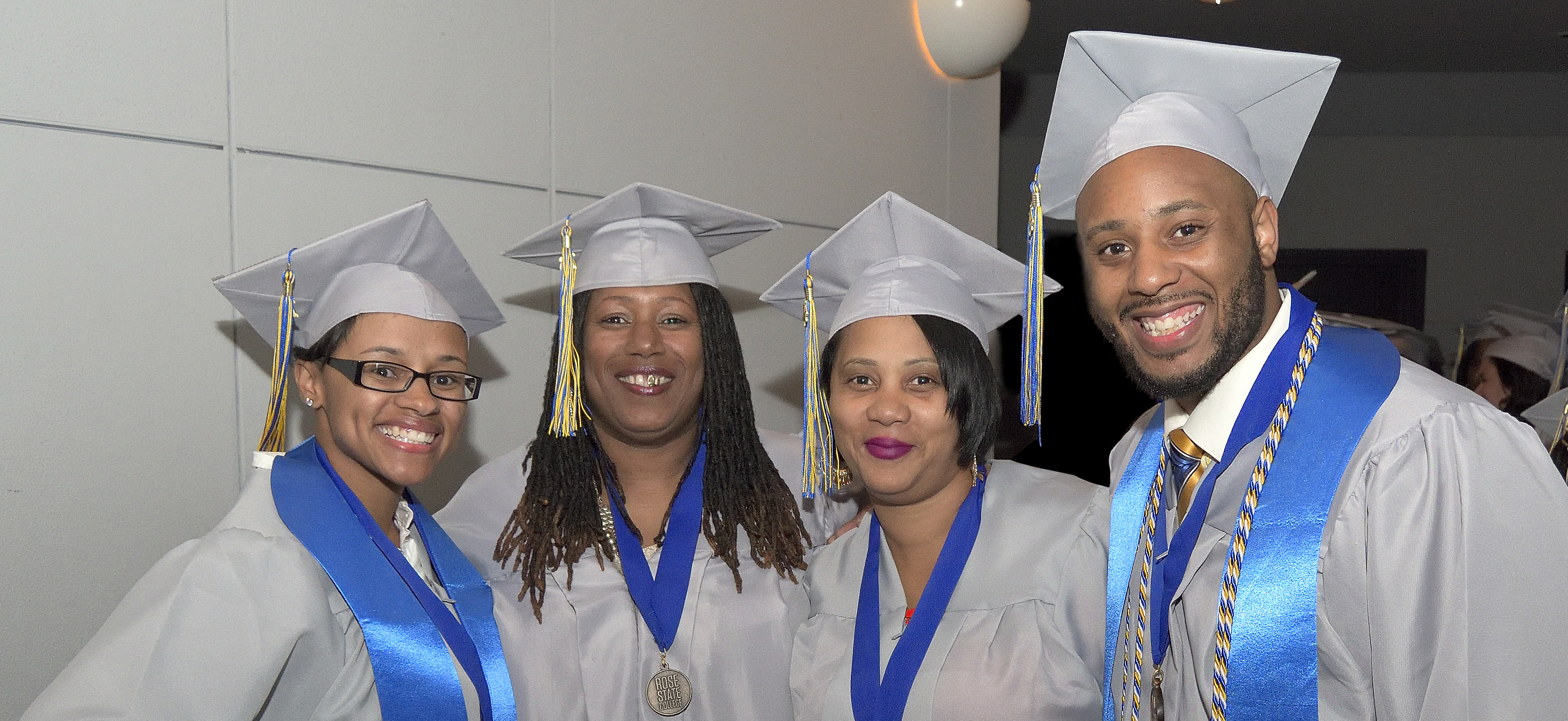 Group photo of black graduates
