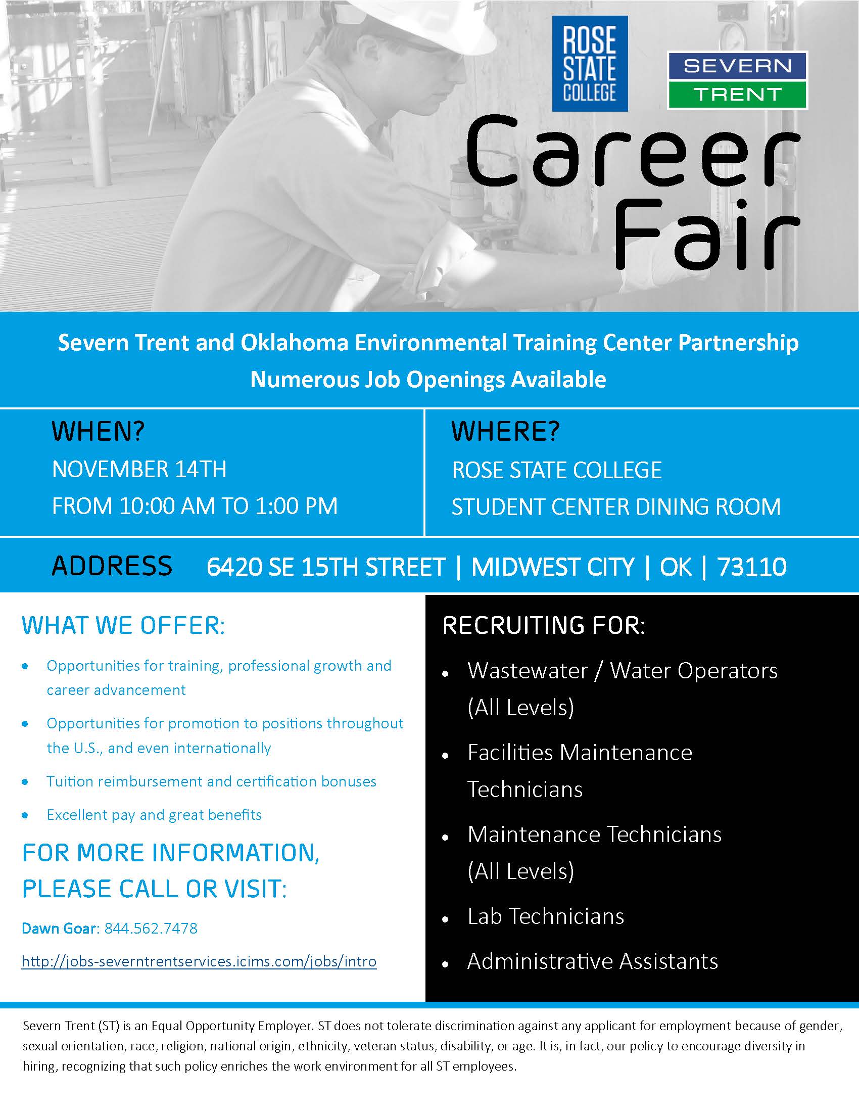 Severn Trent Job Fair