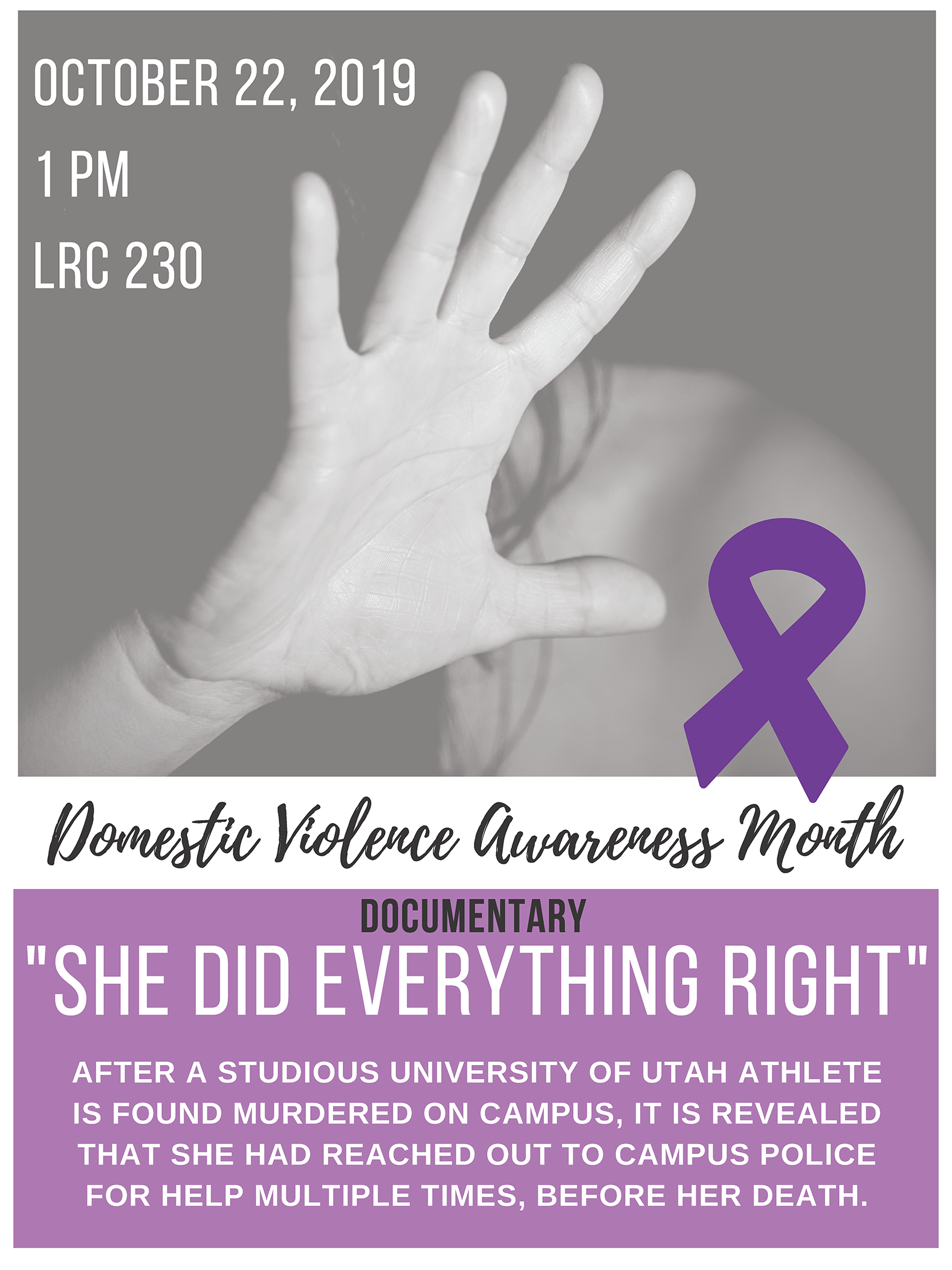 Domestic Violence Awareness Day - Video