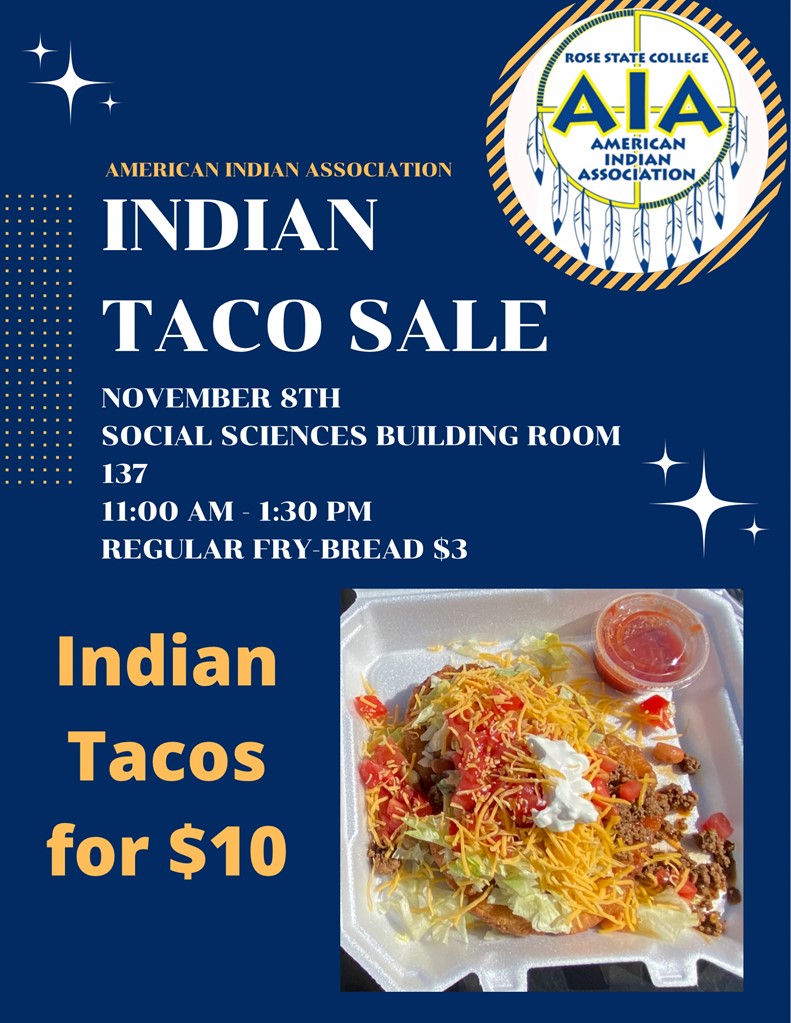 AIA Indian Taco Sale