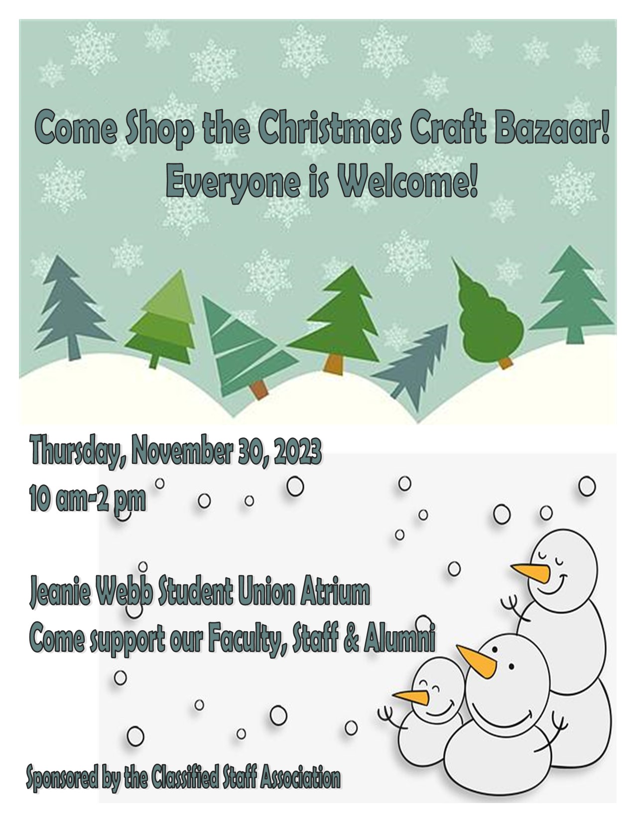 CSA Christmas Bazaar