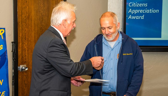 Rose State Employee Saves Colleague, Receives Citizens Appreciation Award