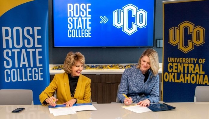 UCO and Rose State College Establish Transfer Student Partnership