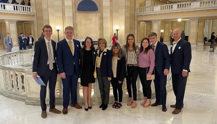 Rose State College Students Visit Capitol For Higher Education Day 
