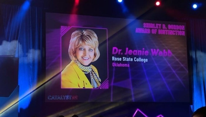 Rose State College President Receives National Award