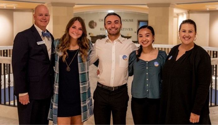 Rose State College Students Visit Capitol For Oklahoma’s Promise Day 