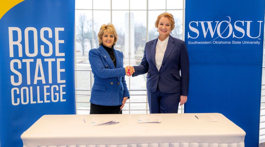 Rose State College and Southwestern Oklahoma State University announce Transfer Partnerships