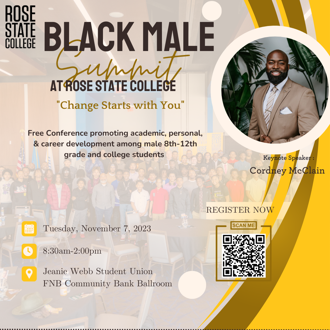 Black Male Summit Flyer