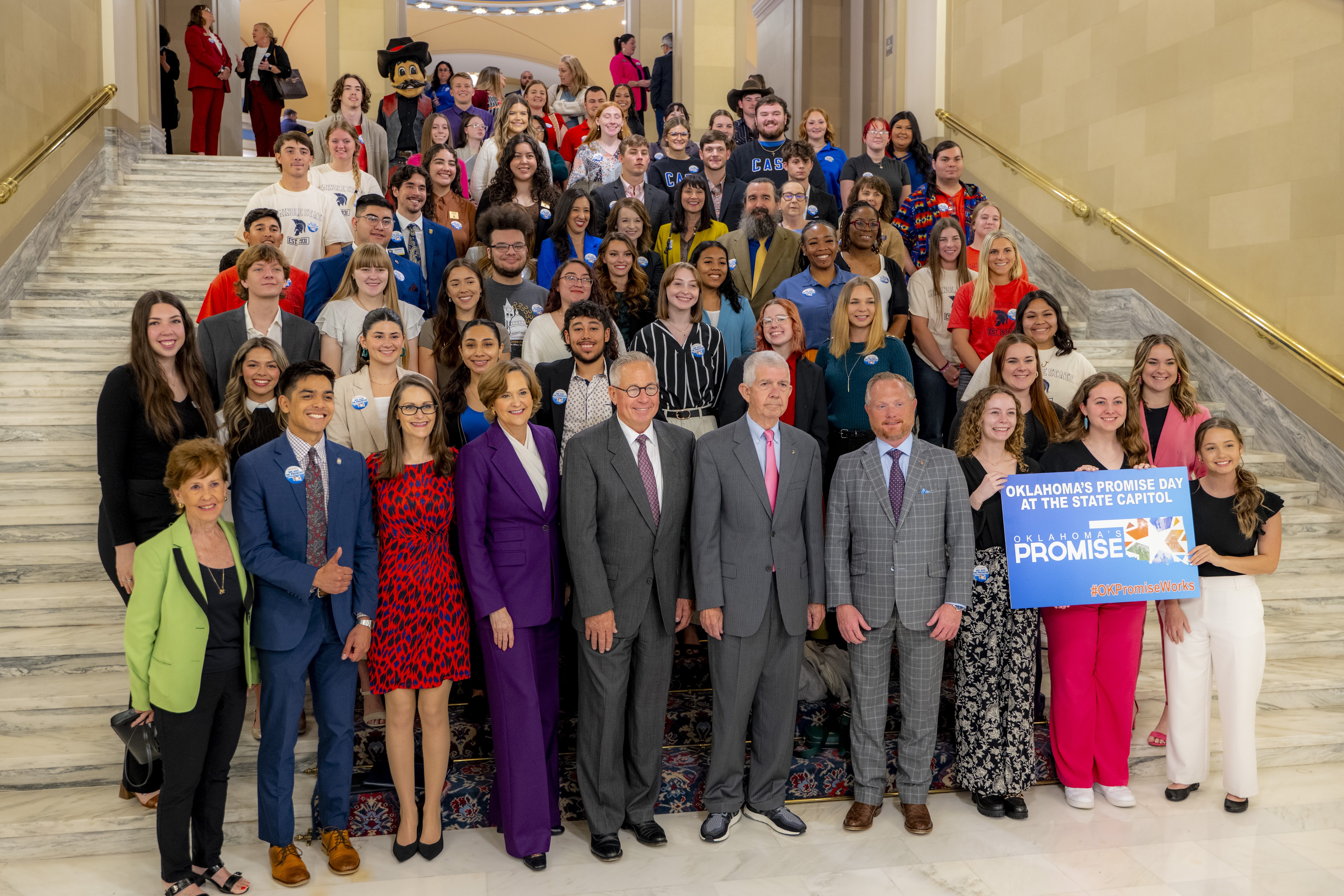 Rose State College Advocates for Continued Support of Oklahoma’s Promise Scholarship Program at State Capitol Gathering 