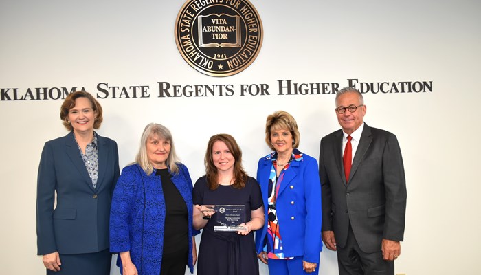 Rose State College Writing Committee Recognized for Online Excellence Award