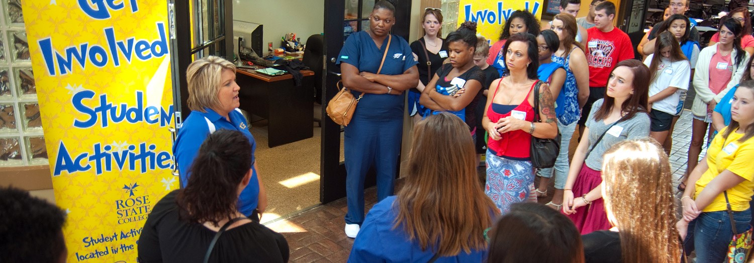 students participating in a group discussion