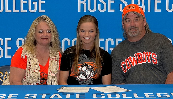 Mason Signs With OSU After A Strong Softball Career At Rose State College