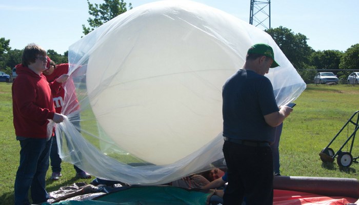 RSC Cyber Students Fly High with High Altitude Balloon Launch