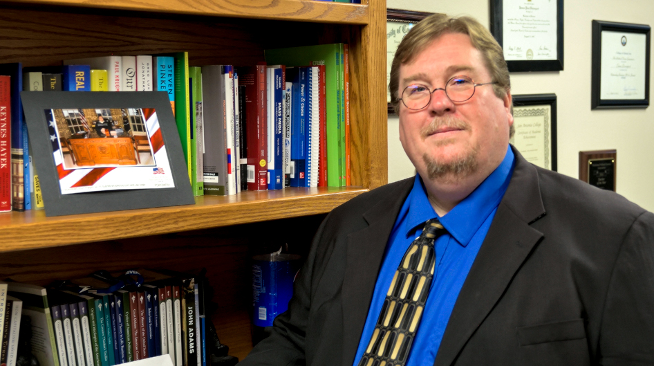 Rose State Political Science Professor James Davenport